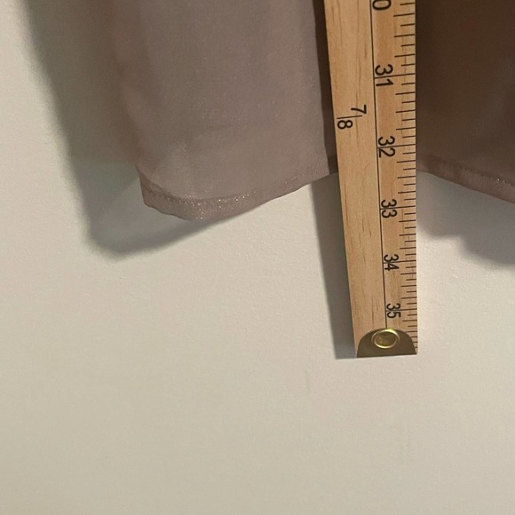 Majorellle Metallic Slip Mini Dress w/Deep Scoop - Picture 8 of 8